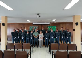 La Guardia Civil recibe a los alumnos que harán sus prácticas en varios puestos de la provincia, entre ellos Peñaranda