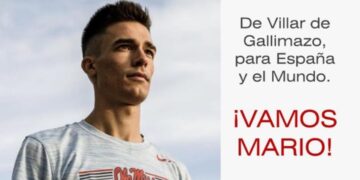 Villar de Gallimazo «madrugará» para ver a Mario García Romo disputar la final del Mundial y prepara ya un homenaje al atleta