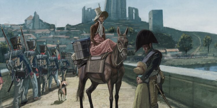 Un día como hoy hace 210 años…un ejército de Napoleón, derrotado y exhausto, pasa por Peñaranda