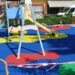 El Pedroso de la Armuña mejora el parque infantil con un nuevo suelo de caucho que evita el riesgo de posibles caídas