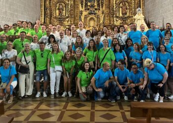 Macotera reúne a sus quintas del 70, 71 y 72 aprovechando las fiestas patronales en honor a San Roque