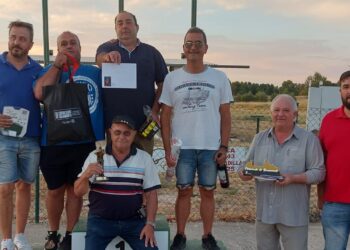 El Trofeo Ferias y Fiestas de Peñaranda de Tiro al Plato reúne a 45 participantes en el campo de «Los Cascabeles»