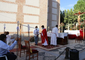 La cofradía de la Vera Cruz busca en Peñaranda nuevos mayordomos para el Cristo de San Luis