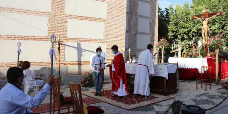 La cofradía de la Vera Cruz busca en Peñaranda nuevos mayordomos para el Cristo de San Luis