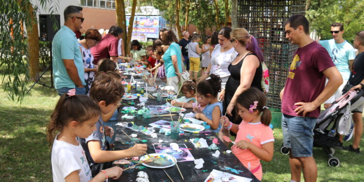 El medio ambiente, protagonista de una divertida mañana de juegos para los niños en las Ferias y Fiestas de Peñaranda