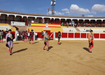 Peñaranda estrena su miniferia taurina con una novillada sin picadores en el centenario coso de La Florida