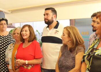 Peñaranda recibe a los alcaldes de la comarca y presidentes de las asociaciones de mayores en un acto ya tradicional en fiestas