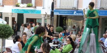 Teatro infantil y un pasacalles animan la mañana en Peñaranda que vive ya la recta final de sus Ferias y Fiestas