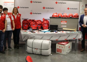 Los ERBES de Cruz Roja, entre ellos el de Peñaranda, preparados para actuar en cualquier situación de alarma