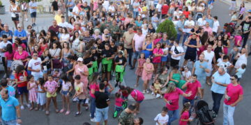 Babilafuente corona a su corte de honor y empieza oficialmente sus fiestas al grito de «¡Viva San Roque!»