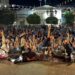 La orquesta Ipanema abarrota la plaza de Alaraz en el regreso de las grandes verbenas festivas a la localidad