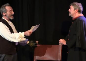 «El gran plagio» llega el 7 de octubre al teatro Calderón, de Peñaranda, con un encuentro entre Cervantes y Lope de Vega