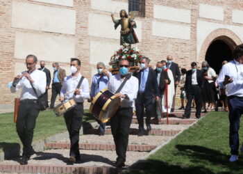 Todo preparado en Zorita de la Frontera para las fiestas patronales en honor de San Miguel Arcángel que empiezan el jueves