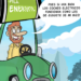 Los coches eléctricos, protagonistas esta semana de la viñeta de Paul Kiroga para NOTICIAS A TIEMPO
