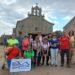 El club de senderismo Camino el Cristo de Alaraz realiza una ruta hasta la ermita de la Virgen del Espino