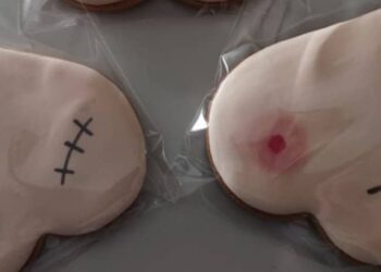 Las galletas solidarias para recaudar fondos contra el cáncer de mama llegan a la comarca gracias a una vecina de Cantalpino