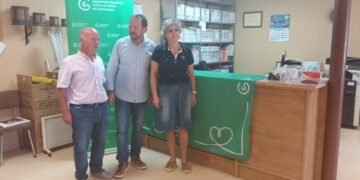 Palaciosrubios entrega la recaudación de las actividades solidarias de las fiestas a la Asociación Española Contra el Cáncer