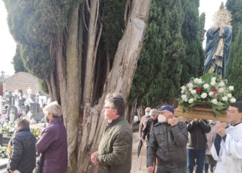 Peñaranda celebrará el día 2 en el cementerio un rosario y procesión en memoria de los Fieles Difuntos