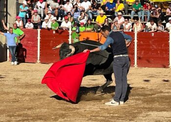 Zorita de la Frontera disfruta de su afición taurina con la lidia de vaquillas y un novillo en una tarde de sol y aplausos