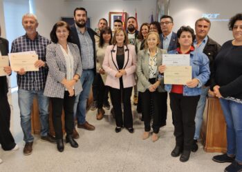 El programa «Ecopintura» llega a su fin en Peñaranda con la entrega de certificados a los participantes