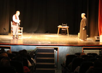 El encuentro entre Miguel de Cervantes y Lope de Vega en el Calderón devuelve al público el gusto por los clásicos