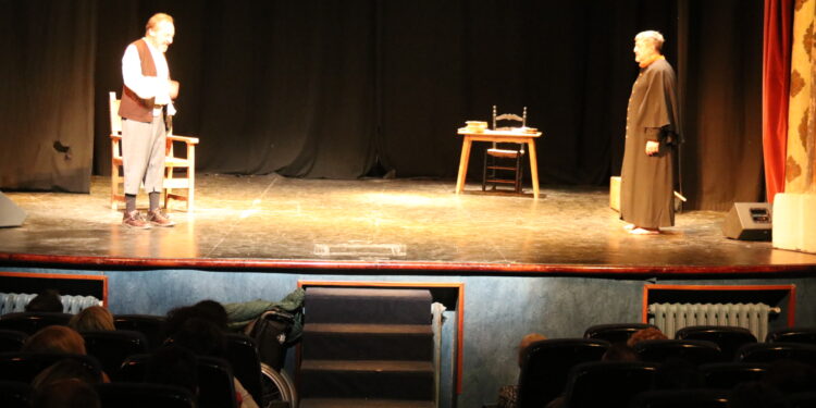 El encuentro entre Miguel de Cervantes y Lope de Vega en el Calderón devuelve al público el gusto por los clásicos