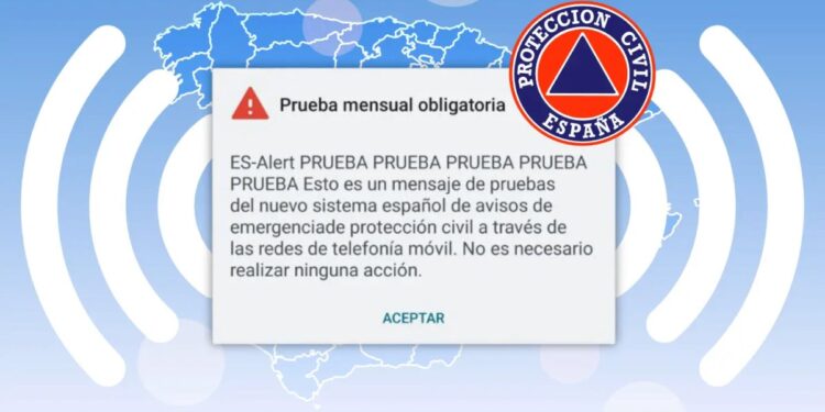 Atentos si reciben este mensaje el 10 de noviembre en el teléfono móvil: el Ministerio del Interior prueba ya el sistema Es-Alert