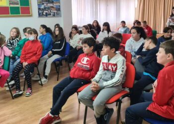 Alumnos del colegio Severiano Montero, de Peñaranda, viajan a Soria para participar en el Centro Rural de Innovación Educativa