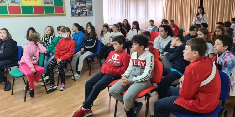 Alumnos del colegio Severiano Montero, de Peñaranda, viajan a Soria para participar en el Centro Rural de Innovación Educativa