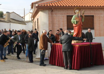 Palaciosrubios despide este miércoles su calendario festivo del 2022 con los actos en honor de San Andrés