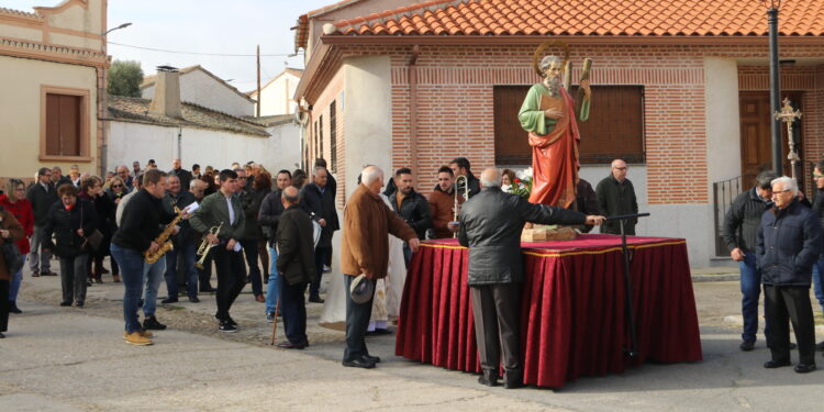 Palaciosrubios despide este miércoles su calendario festivo del 2022 con los actos en honor de San Andrés