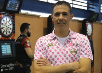 Eduardo García Salcedo, subcampeón del Mundo: «lo que se requiere para ser un buen dardero es actitud, cabeza y práctica»