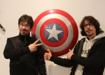 Daniel y Rodrigo Manjón: «Hay varias figuras en la exposición que hemos tardado tres semanas en imprimirlas»