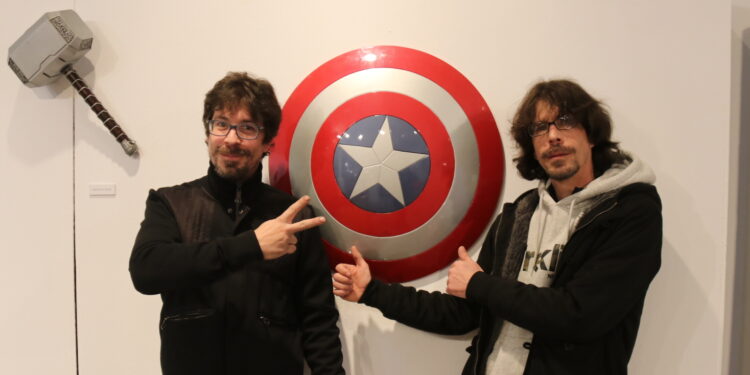 Daniel y Rodrigo Manjón: «Hay varias figuras en la exposición que hemos tardado tres semanas en imprimirlas»