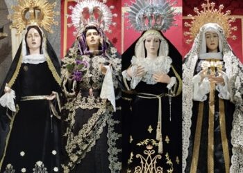 Varias imágenes devocionales visten ya de luto en Peñaranda con motivo del mes de noviembre dedicado a los difuntos