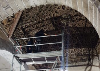 La Junta toma medidas para salvar el artesonado de Rágama casi seis años después de que los expertos dieran la voz de alarma