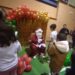 La visita sorpresa de Papá Noel pone el broche a la fiesta navideña del colegio Severiano Montero, en Peñaranda