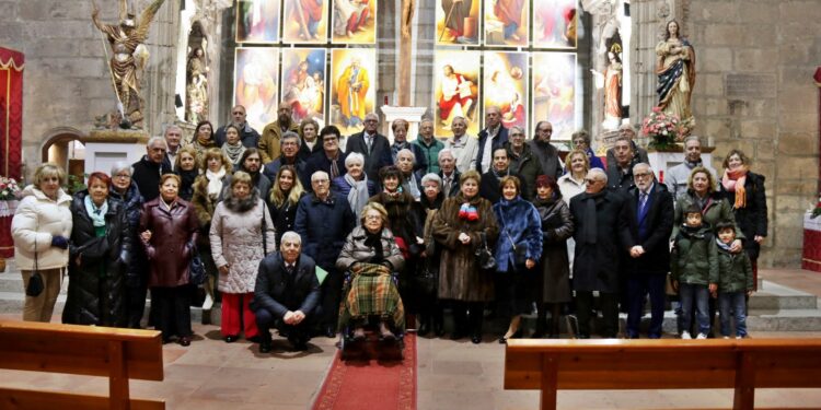 Los peñarandinos residentes en Salamanca vuelven a casa «por Navidad» y disfrutan de una jornada de confraternidad