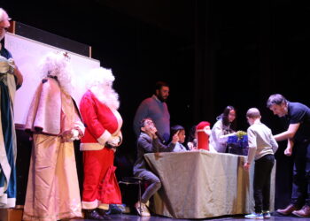 Los Reyes Magos ganan a Papá Noel en la votación de los alumnos del colegio Miguel de Unamuno, en Peñaranda