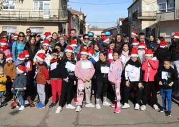 Babilafuente recauda donativos para la asociación de personas con autismo, Ariadna en su tradicional Carrera del Turrón