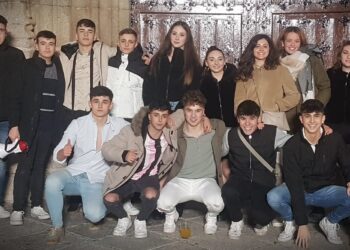 Los quintos de Macotera «calientan motores» para celebrar su fiesta el próximo martes y recorrer las calles de la villa