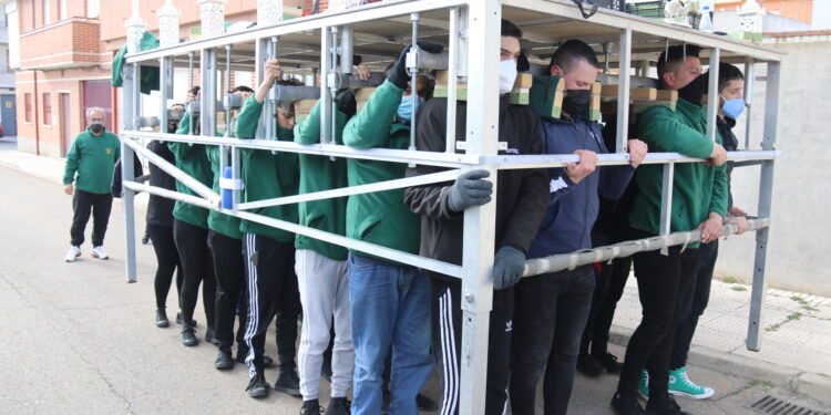 Esperanza y Nazarenos anuncian las «igualás» de sus costaleros en Peñaranda de cara a la próxima Semana Santa