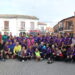 Medio millar de personas participan en Macotera en la marcha y carrera solidarias a favor de la asociación Afibrosal