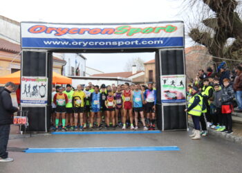 Carlos Gallego y Verónica Sánchez se llevan el triunfo en la X edición de la Carrera del Roscón de Paradinas de San Juan