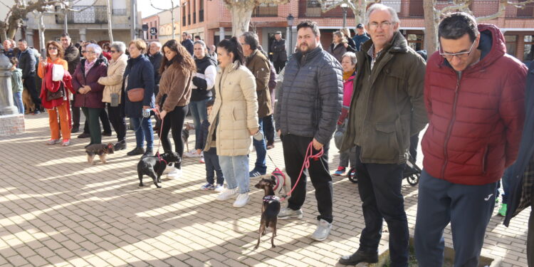 Macotera celebra por todo lo alto a San Antón con misa, bendición de los animales e invitación de los mayordomos salientes