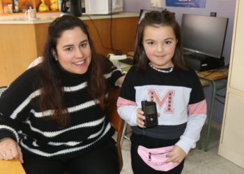 El colegio Miguel de Unamuno, de Peñaranda, cuenta desde hoy con una enfermera escolar que presta servicio en el centro