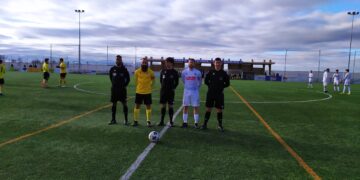 El Peñaranda cae goleado ante el Mojados en un encuentro con «lluvia» de tarjetas amarillas para ambos equipos