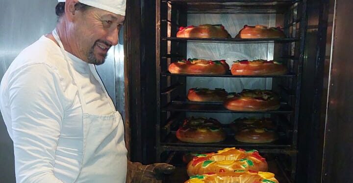 Familia Tiedra: «este año la venta del Roscón de Reyes está siendo muy buena, nos tiene desbordados»