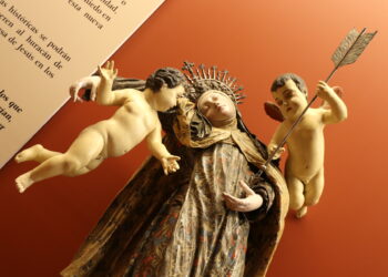 Las Carmelitas de Peñaranda ceden dos obras a la exposición «Artis Momentum» que puede visitarse en Alba de Tormes