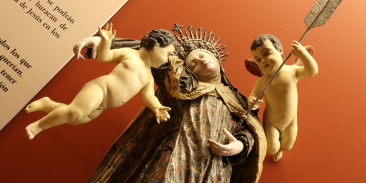 Las Carmelitas de Peñaranda ceden dos obras a la exposición «Artis Momentum» que puede visitarse en Alba de Tormes